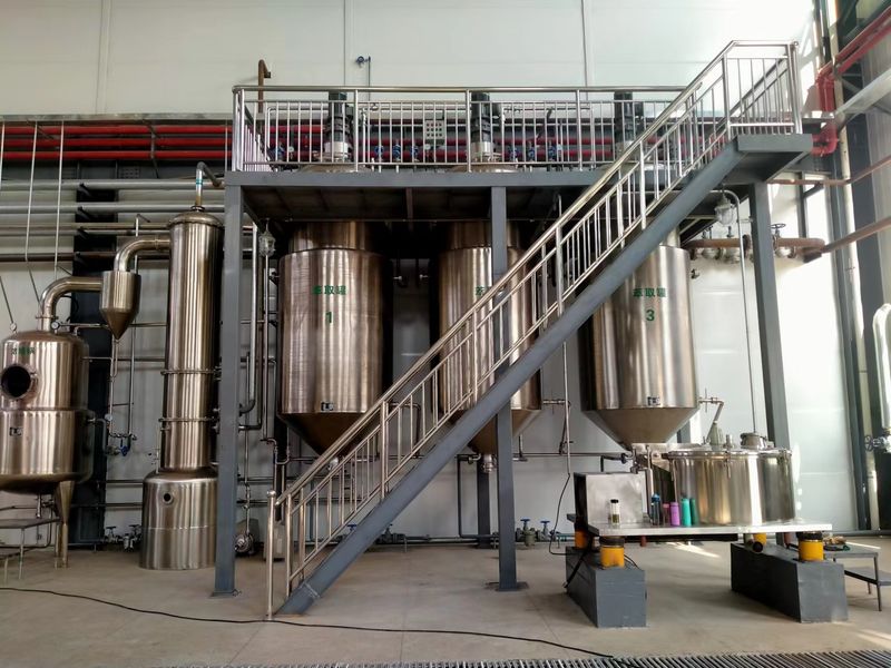 Shaanxi Baisifu Biological Engineering Co., Ltd. कारखाना उत्पादन लाइन