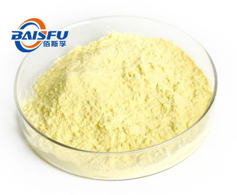 Shaanxi Baisfu plant extract  light yellow or grey yellow powder  lumbrokinase 100% pass 80 mesh Sources Earthworm for dietary supplement