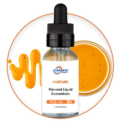 Premium Liquid Natural Mustard Flavoring Fragrance  Baisfu Brand Plant Extract For Sauces Snacks Processed Food Applications