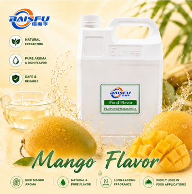 Premium Food Grade Water Soluble Mango Flavor for Beverages Delivering Rich Tropical Fruit Aroma