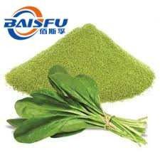 Baisfu Pure plant extract Green Fine Powder 98% Spinach Powder CAS No: 11006-34-1 Specification 5:1 10:1 Hot Selling - Get Your Favorite Price Here With Low MOQ  use in Food coloring and baking