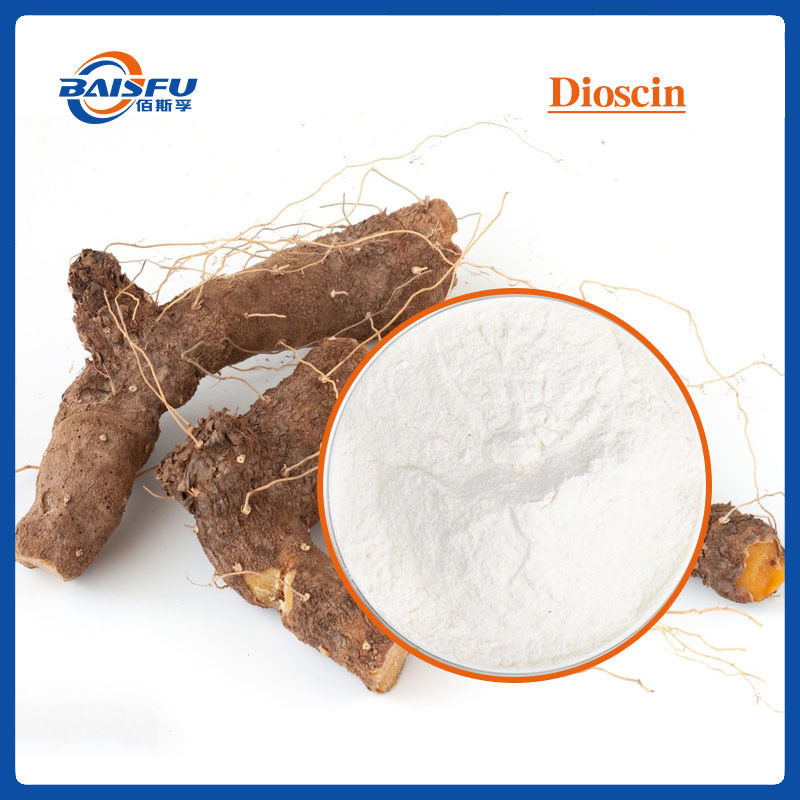 Baisfu Hot Selling plant powder White crystals Collettiside III Best Dioscin CAS 19057-60-4 used in food