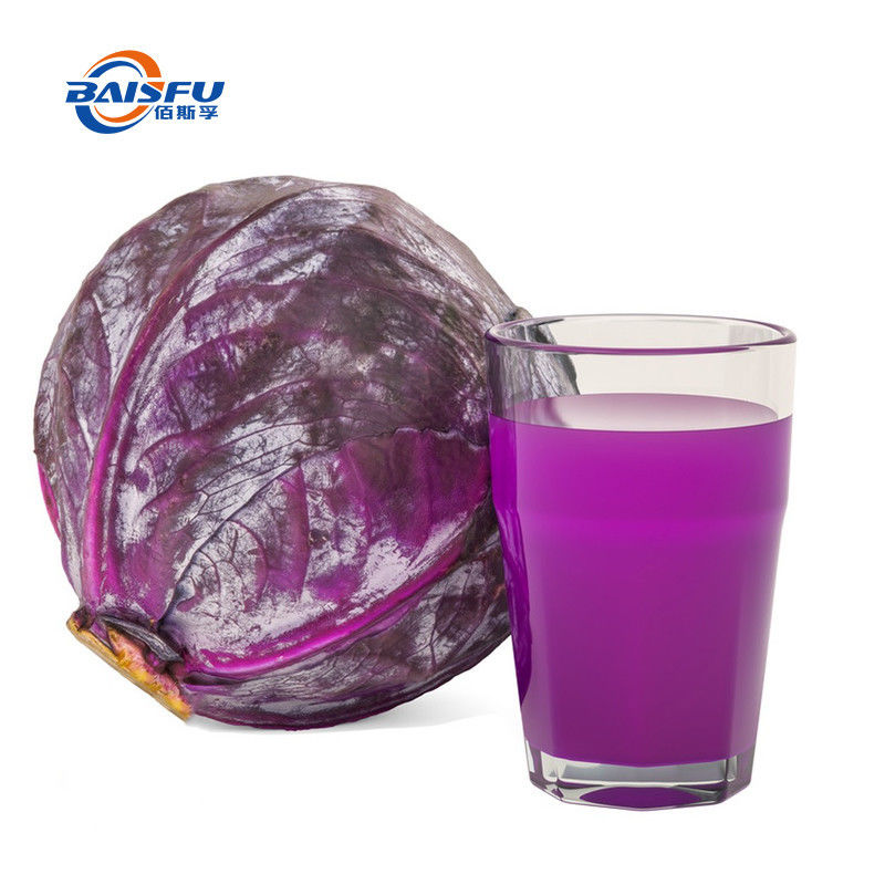 Natural extract Food coloring Red Cabbage Color red color Powder Red Cabbage Juice Concentrate for Baking and Confectionery