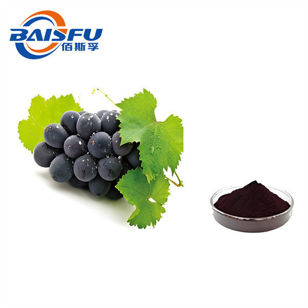Shaanxi Baisfu pure plant extract Purple powder Grape Powder  100% pass 80 mesh Food Grade for food additive/fruit juice/cosmetic