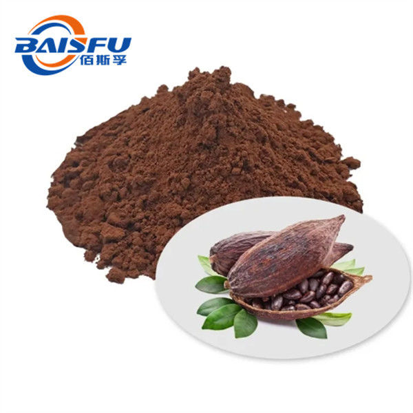 Shaanxi Baisfu plant extract Brown Powder 100% Natural Black Bean Powder HPLC Black soybean meal Food Grade for food additive and feedstuff