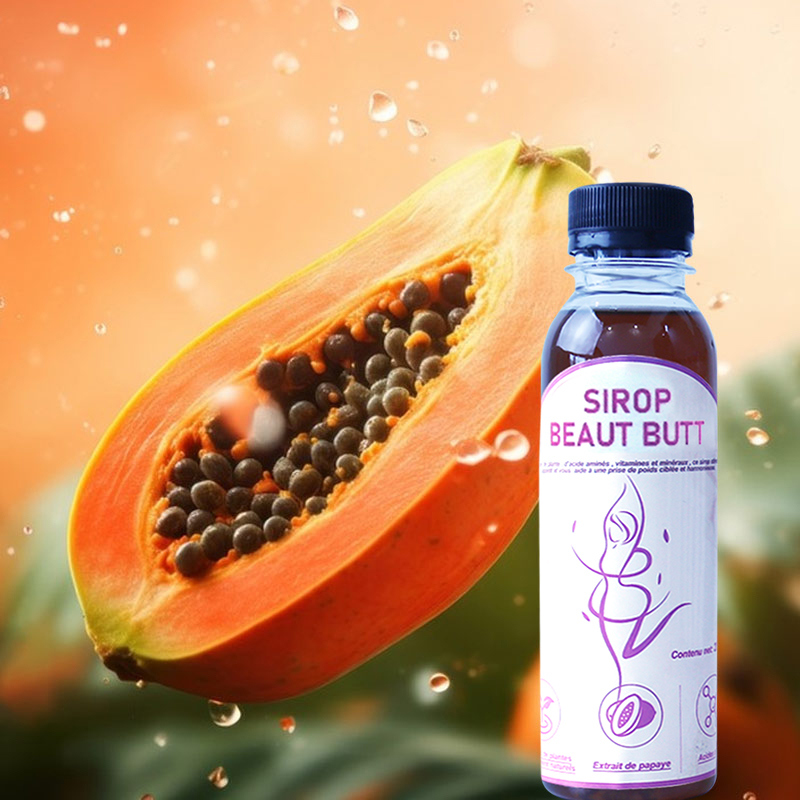 Shan'xi Baisfu Natural Big Butt Enlargement Syrup ODM Butt Booster Maca Hip up Syrup Sirop Pour Les Fesse Buttocks Enlargement Products