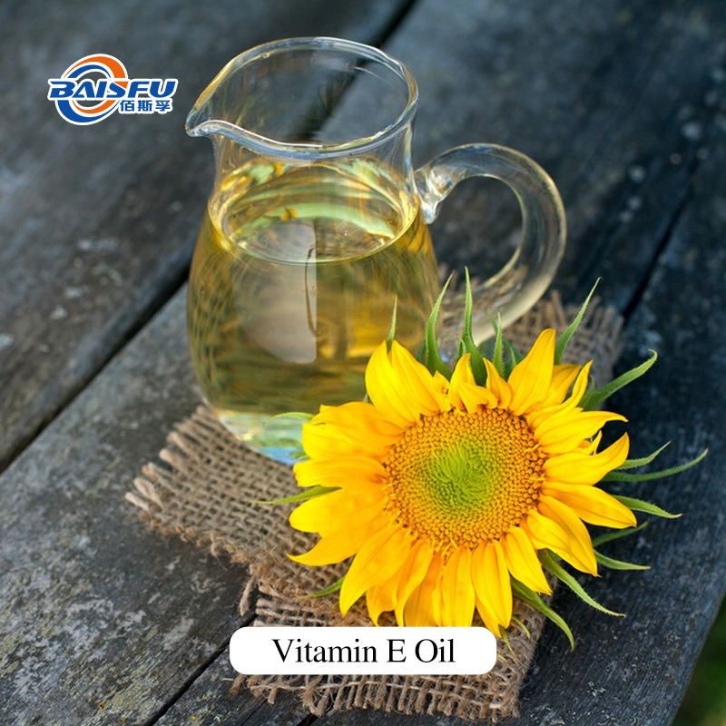 Food Grade Vitamin E Oil Natural/Synthetic Yellow Clear Viscous Liquid CAS:59-02-9