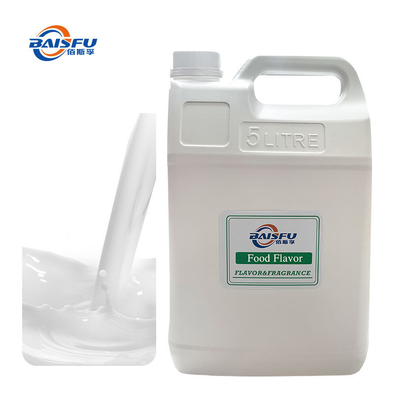 Food Grade Liquid Plant Extract No Lactose Or Milk Proteins Milk Flavor Creamy Sweetness Essence For Bakery And Confectionery
