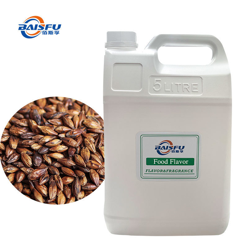 Baisfu Burnt Barley Flavor Roasted Malt & Smoky Grain Aroma 99% Purity Natural Flavor For Bakery Beverage & Snack Applications
