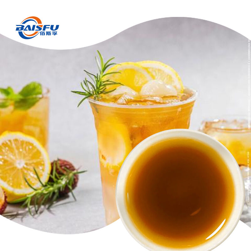 Lychee Flavor Iced Black Tea Concentrate Natural Refreshing For Drinks