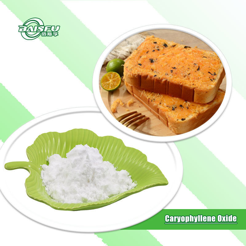 Baisfu Hot Sales Caryophyllene Oxide CAS1139-30-6 Food Grade Food Flavor High Concentration for Food Beverages and Spices Cosmetic