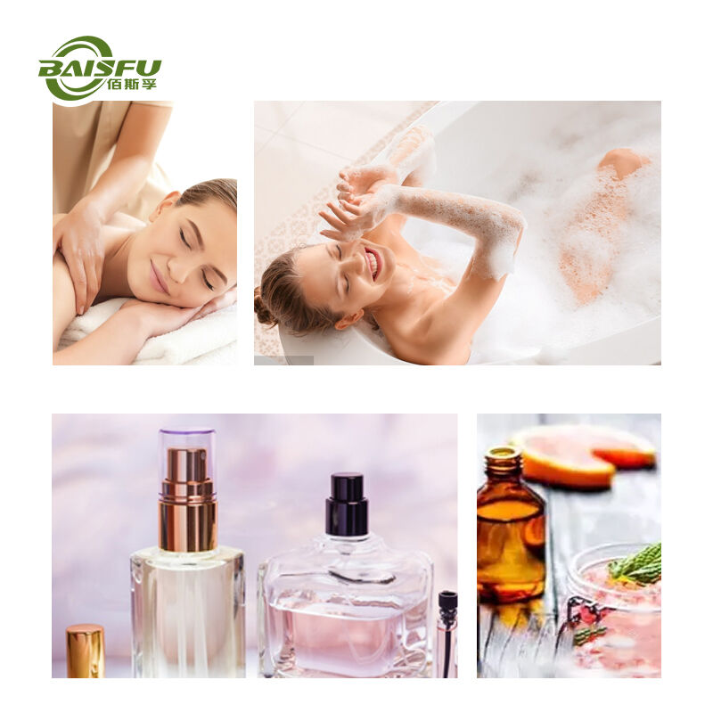 Baisfu Factory Sales Coconut Fragrance Essential Oil Best Quality Yellow Transparent Liquid for Aromatherapy and Cosmetic