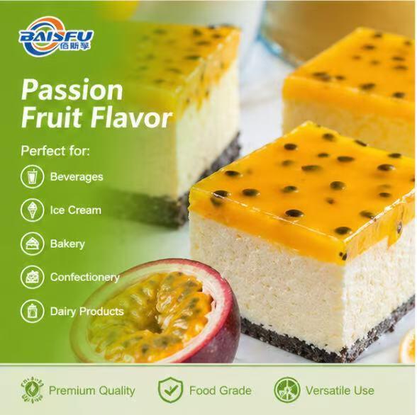 High Quality Passion Fruit Flavor for Beverage Manufacturing Water Soluble Concentrated Liquid Food Grade