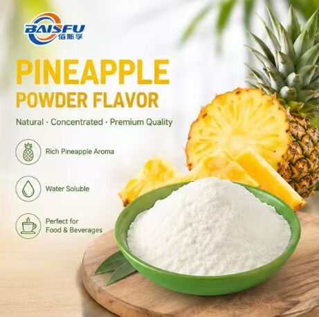High Quality Natural Pineapple Powder Flavor for Cake Mix Cookie Mix and Bakery Dry Blend