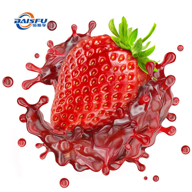 Food Grade Concentrated Strawberry Flavor Natural Fruit Essence for Ice Cream Beverage Bakery Candy Snacks