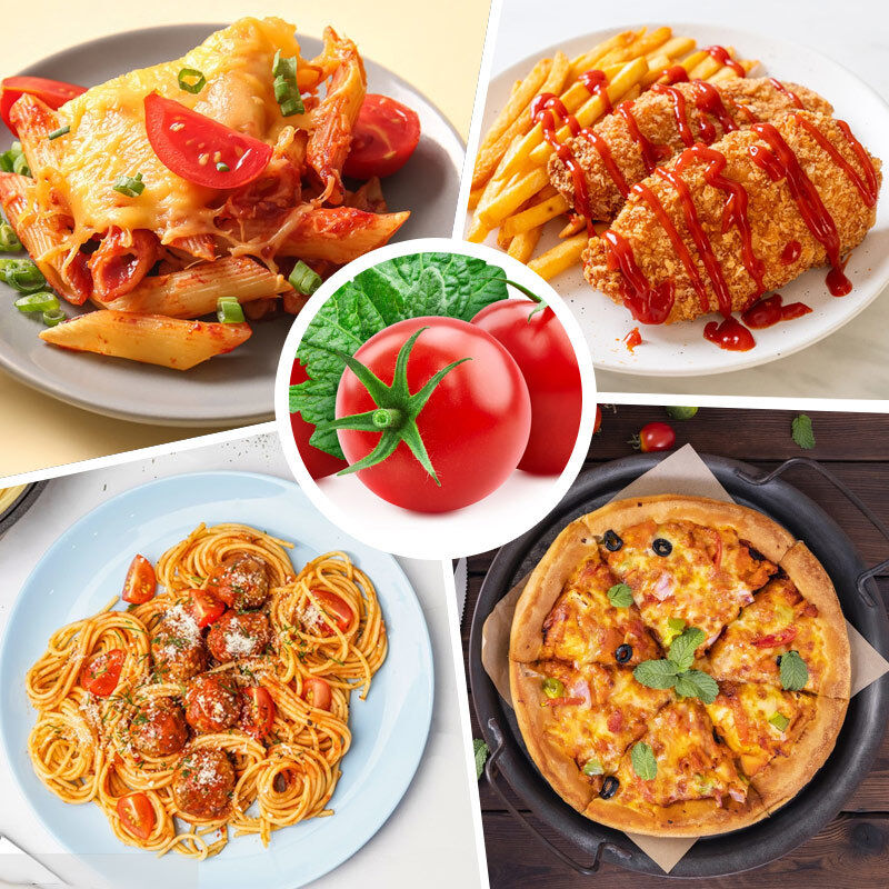 High Quality Natural Tomato Flavor for Pizza Sauce Tomato Paste Pasta Sauce Ketchup Tomato Chutney and Curry Sauce Base