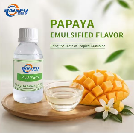 Premium Papaya Emulsified Flavor for Cloudy Papaya Juice Tropical Fruit Nectar Smoothie and Refreshing Punch