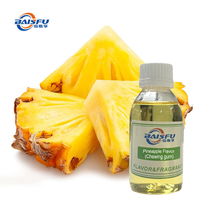  Pineapple Flavor for Chewing Gum Exclusively applicable to chewing gum bubble gum sugar free xylitol chewing gum gum base sandwich candies